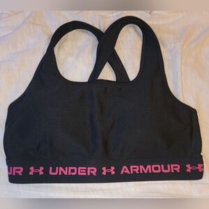 Women's Under Armour Crossback Mid Impact Sports Bra